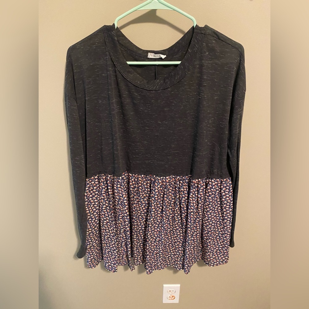 Peplum Long Sleeve